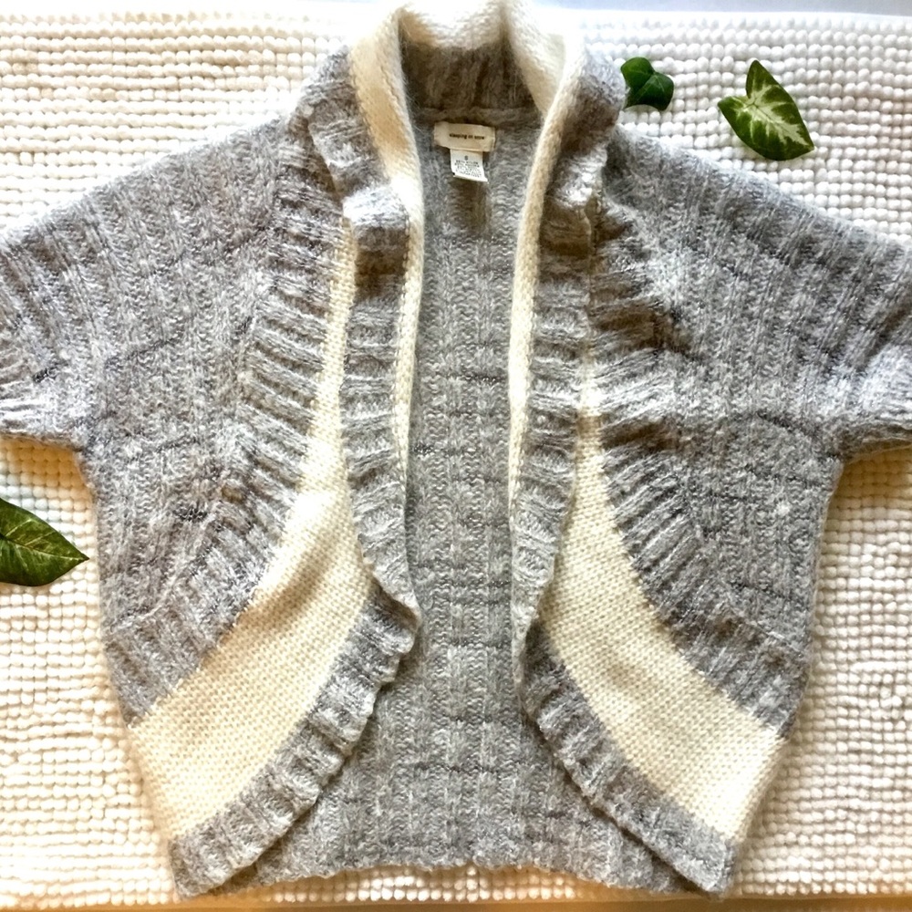 Anthropologie Sleeping on Snow Cardigan